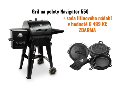 Gril na pelety Navigator 550 Pit Boss / PB550G