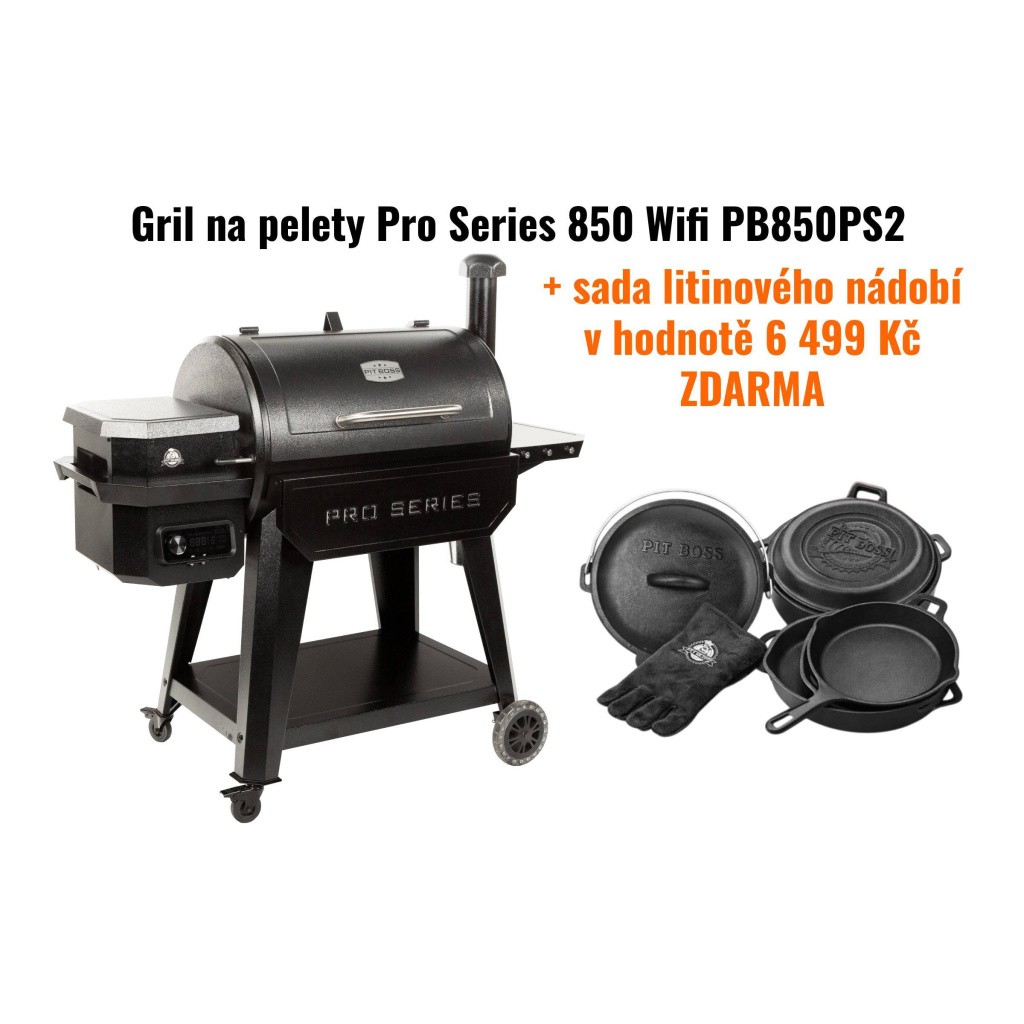 Gril na pelety Pro Series 850 Wifi PB850PS2  Pit Boss