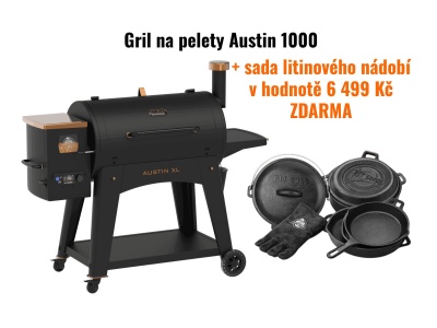 Gril na pelety Austin 1000 - Onyx Edice Pit Boss