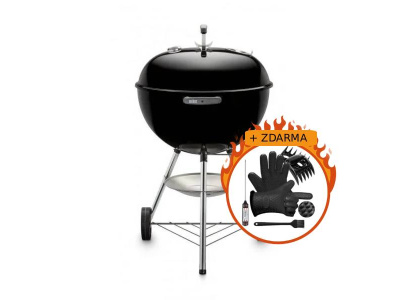 Gril na dřevěné uhlí Classic Kettle 57cm Weber