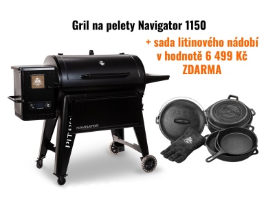 Gril na pelety Navigator 1150 + KRYT Pit Boss / PB1150G