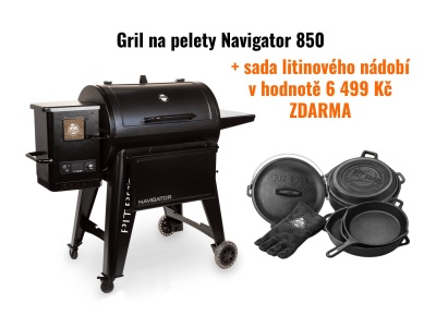 Gril na pelety Navigator 850 Pit Boss / PB850G