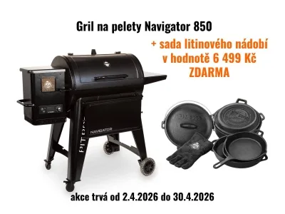 Gril na pelety Navigator 850 Pit Boss / PB850G