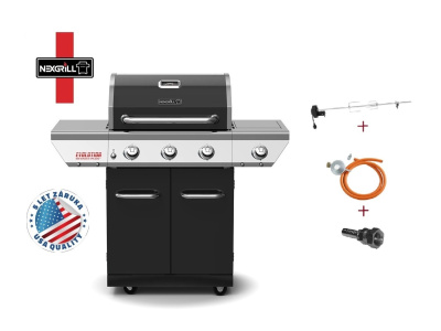 Plynový gril Nexgrill 3B Evolution Zvýhodněná sada - kosmetická vada