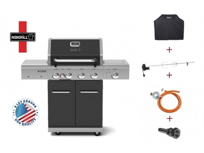 Plynový gril Nexgrill 4B Deluxe  Zvýhodněná sada