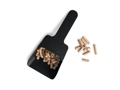 Lopatka na pelety Melfa - černá Ziipa