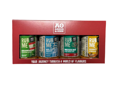 Dárkové balení BBQ koření ,,Street Food" Angus&Oink