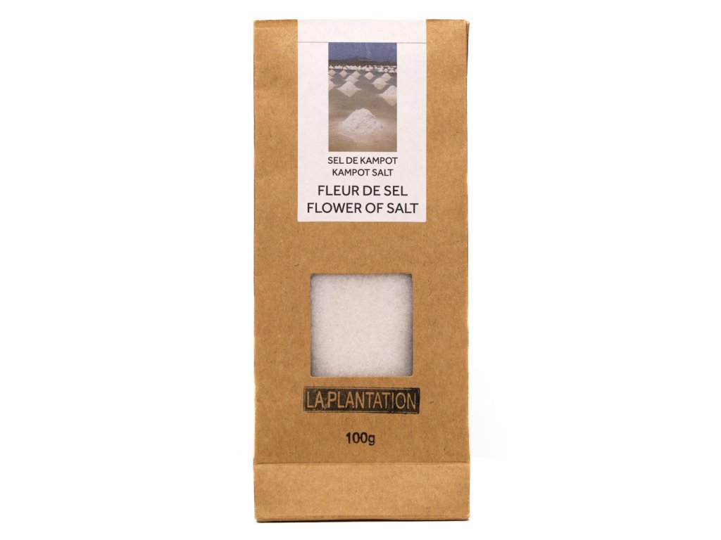Flowers of Salt (Fleur de Sel) 100g La Plantation