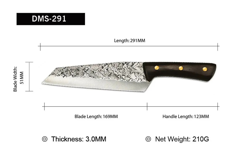 Nůž Kiritsuke 16,9/29cm Nerezová ocel/Wenge dřevo UG Grill - Obrázek 3