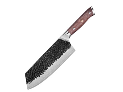 Sekáček 19,7/33cm Damašková ocel 67/ořechové dřevo UG Grill