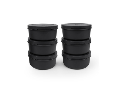 6 misek na pizza těsto Spetina (černá) ZiiPa