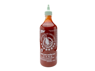 Omáčka Sriracha Hot Chilli bez přidaného glutamanu 730ml  Flying Goose