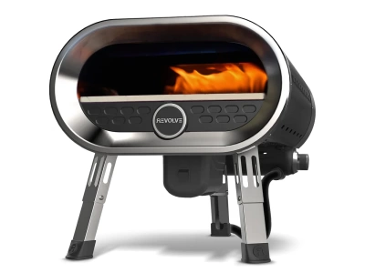 Pizza pec na plyn s otočným kamenem 33cm Revolve