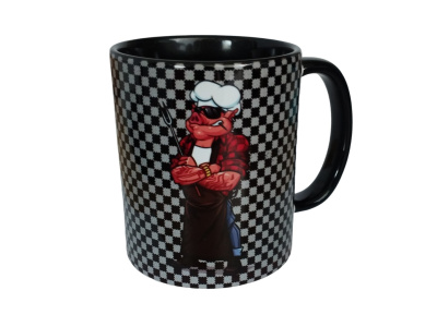 Hrnek černý Pepe 330ml UG Grill