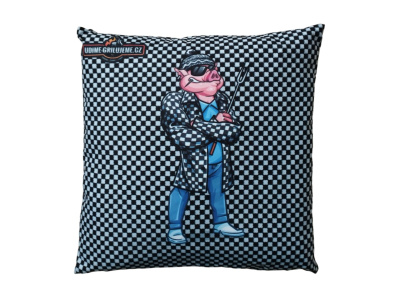 Polštář Pepe č.1 35x35cm UG Grill