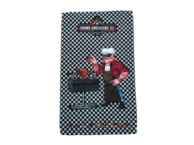 Utěrka Pepe č.1 50x30cm UG Grill