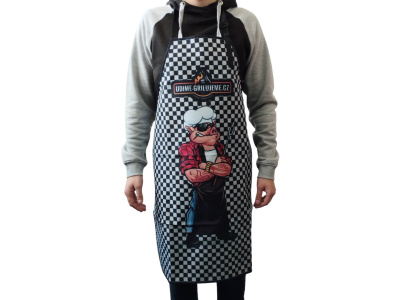 Zástěra Pepe na grilování č.3 UG Grill