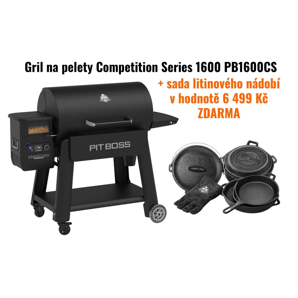 Gril na pelety Competition Series 1600 Pit Boss / PB1600CS