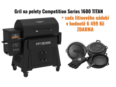 Gril na pelety Competition Series 1600 TITAN Pit Boss / PB1600CST