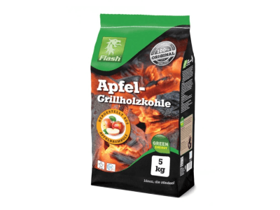 Dřevěné uhlí jablko 5kg  Flash