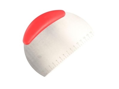 Stěrka na těsto půlkulatá červená UG Grill