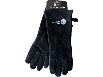 Kožené rukavice na grilování Grill Fanatics