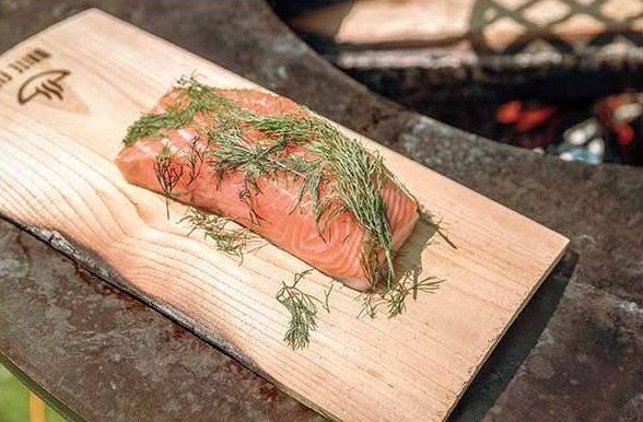 Velká sada cedrových prkýnek na uzení White Fire - Image 2