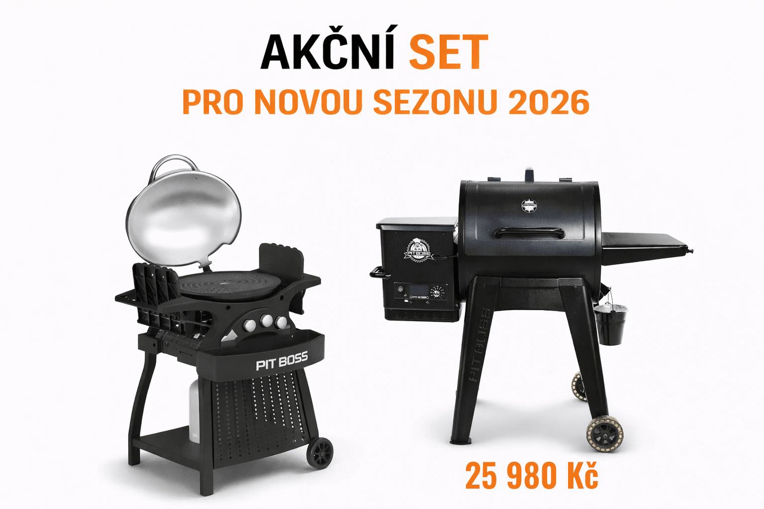 🔥 Limitovaná akce Pit Boss Navigator 550 Double Pack – dva grily za cenu jednoho - TOP!