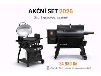 🔥 Limitovaná akce Pit Boss Navigator 1150 Double Pack – dva grily za super cenu!