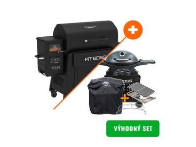🔥 Limitovaná akce Pit Boss Competition Series 1600 TITAN Double Pack – dva grily za super cenu!