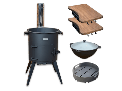 Kotlíková Kazan sestava Premium 22L/5mm Kalme