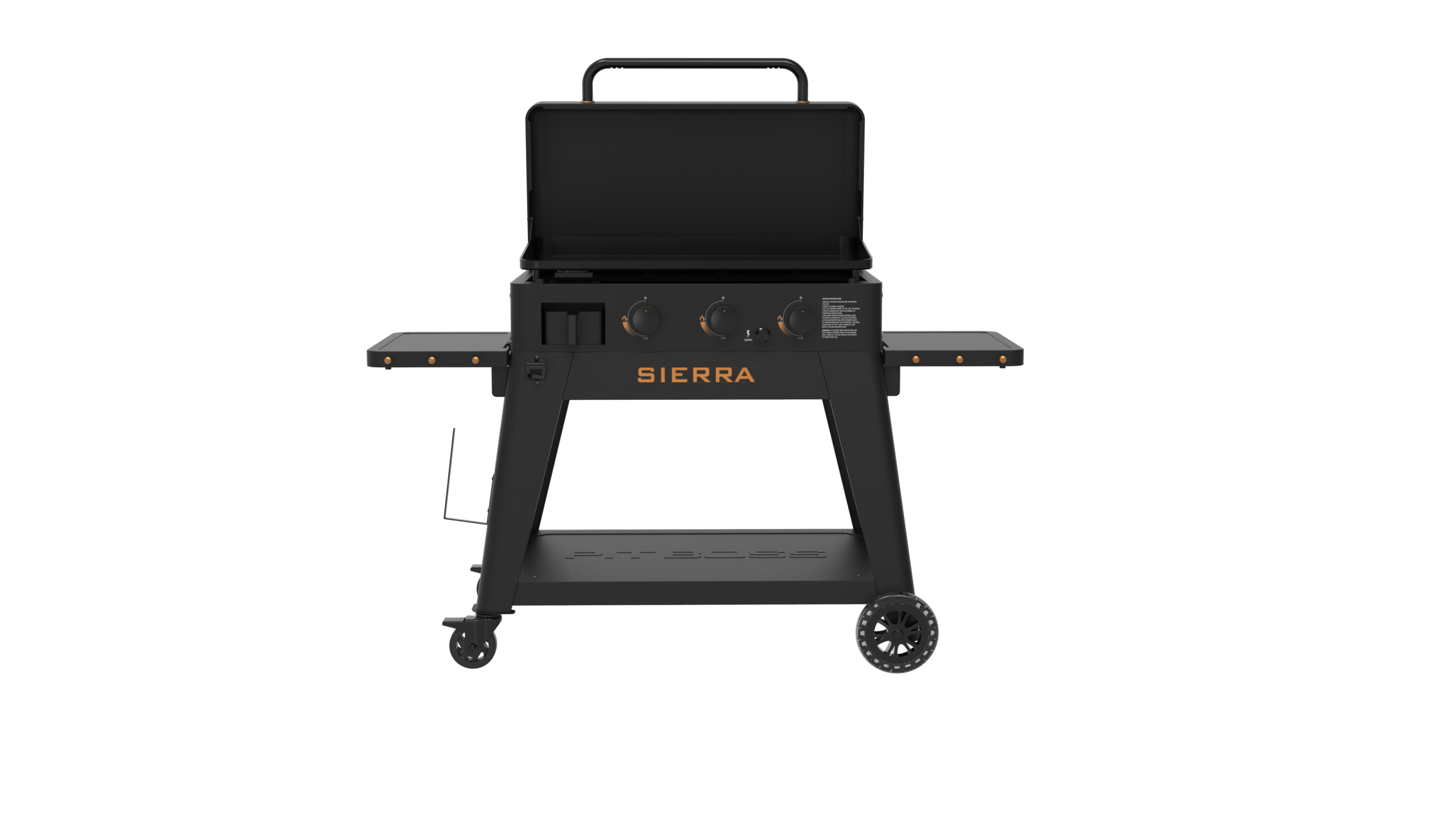 Pit Boss Sierra – Onyx Edition (PB3BGD2) – 3 hořáková plynová plancha
