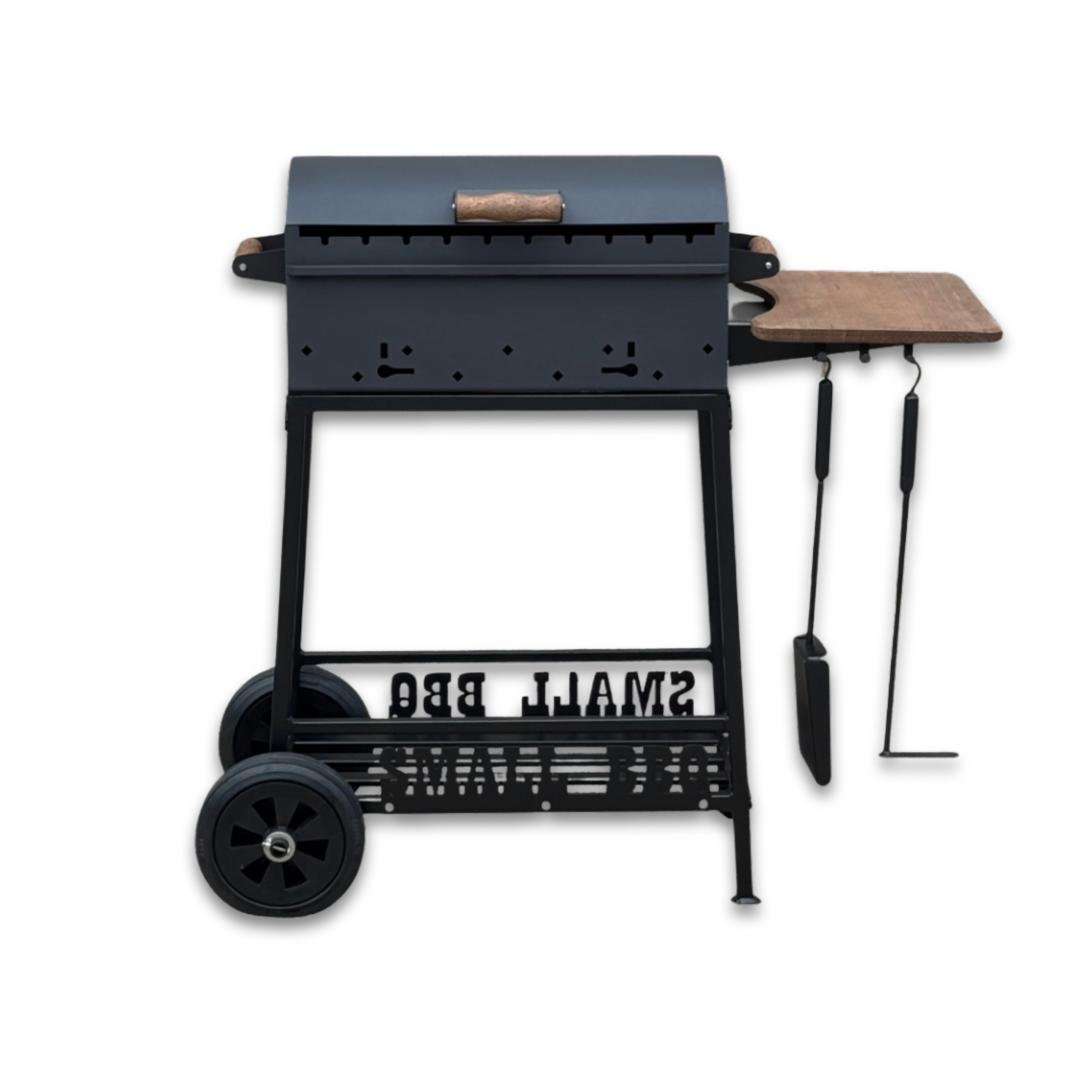 SMALL BBQ špízový gril na dřevo 50cm Kalme - Obrázek 9