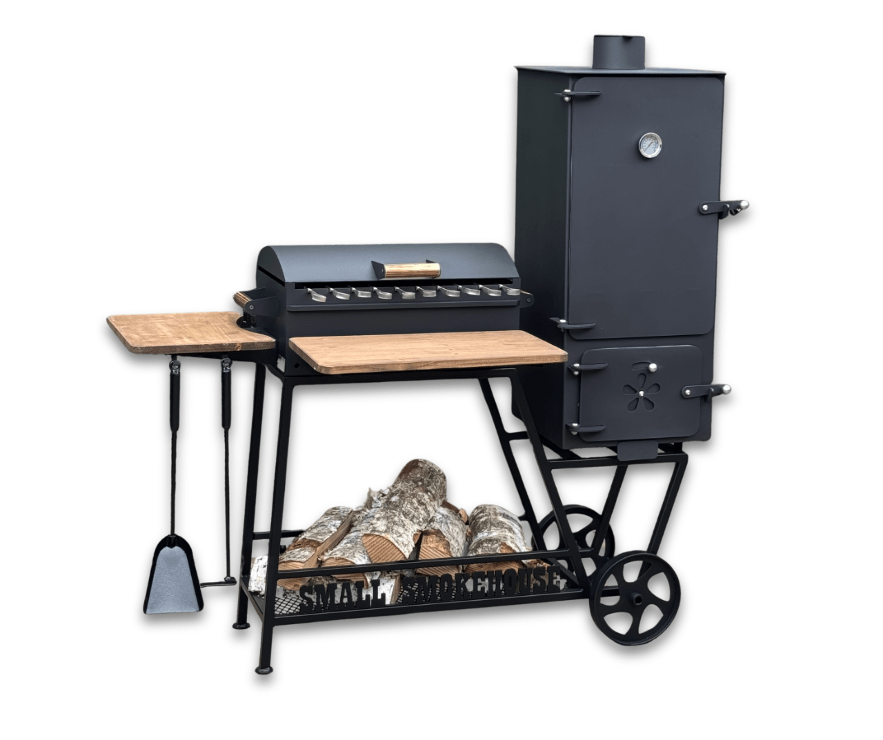 Venkovní kombinovaná kuchyně Small Smokehouse Kalme - Obrázek 2