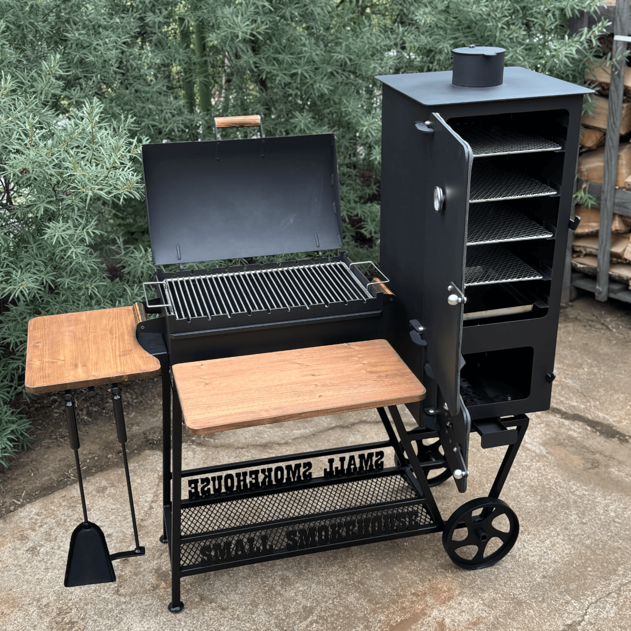 Venkovní kombinovaná kuchyně Small Smokehouse Kalme - Obrázek 6