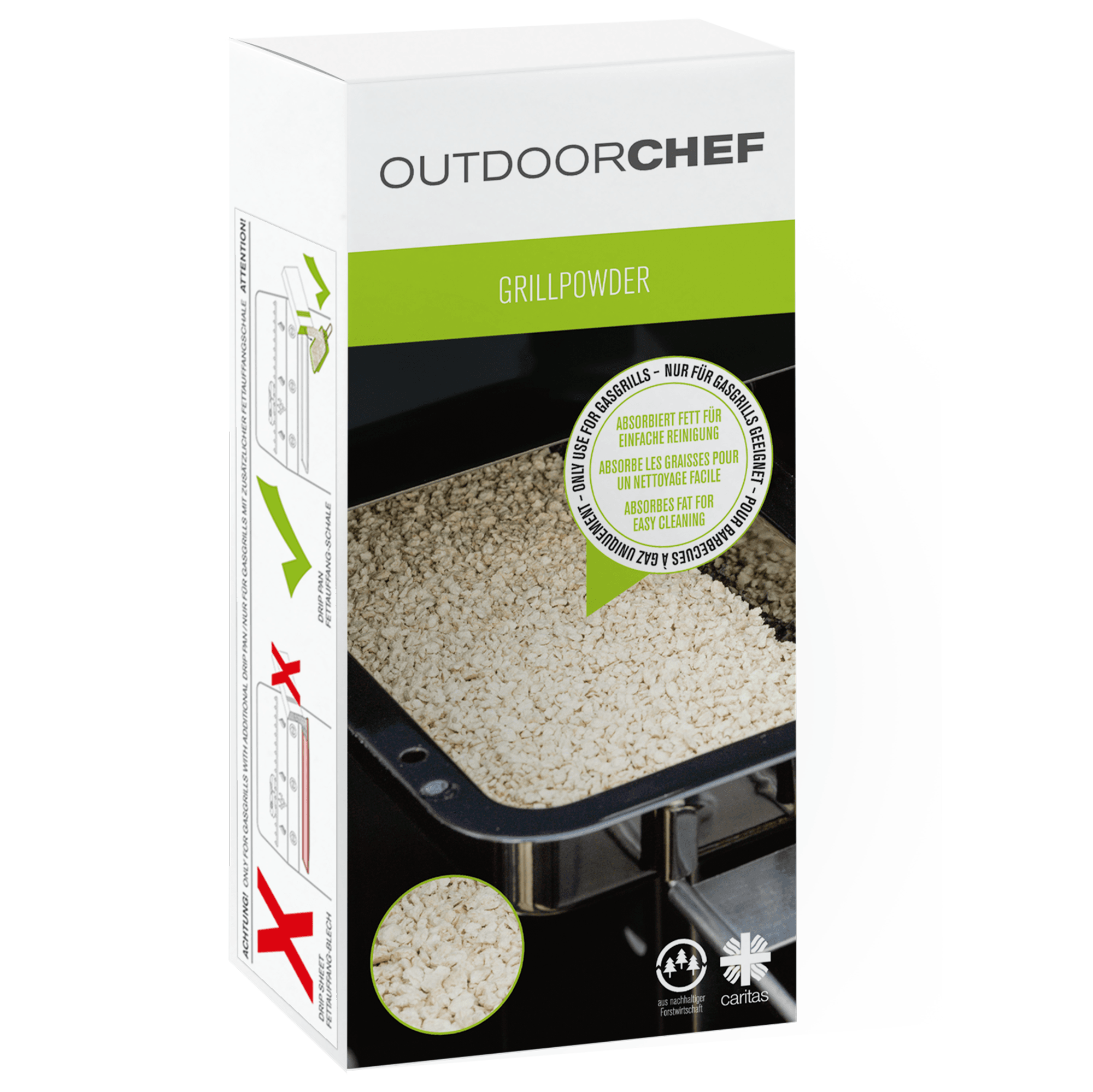 Absorbent tuků Grill Powder 1 kg Outdoorchef