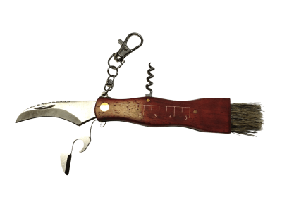 Houbařský nůž multifunkční s karabinou 17cm UG Grill