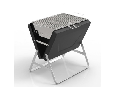 Přenosný kufříkový gril X6-8 černý UG GRILL