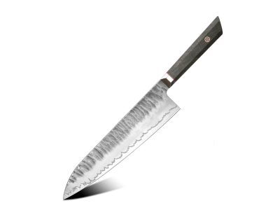 Nůž Gyuto 23/37cm 3-vrstvá ocel/nerez objímka a burl dřevo Gooda