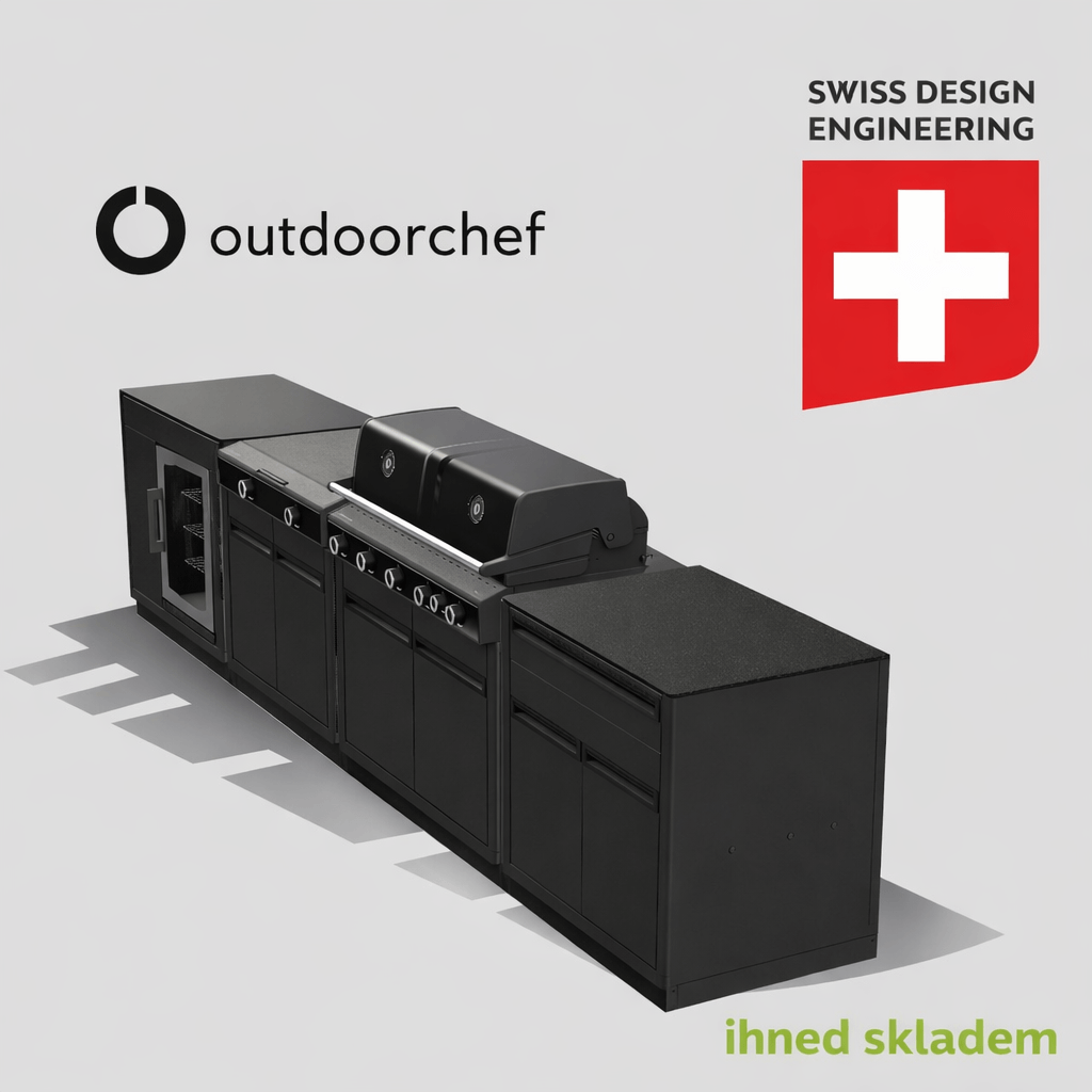 Venkovní modulární kuchyň SET 1 HEAT X-415/245 30MB GRANIT Outdoorchef - Obrázek 3