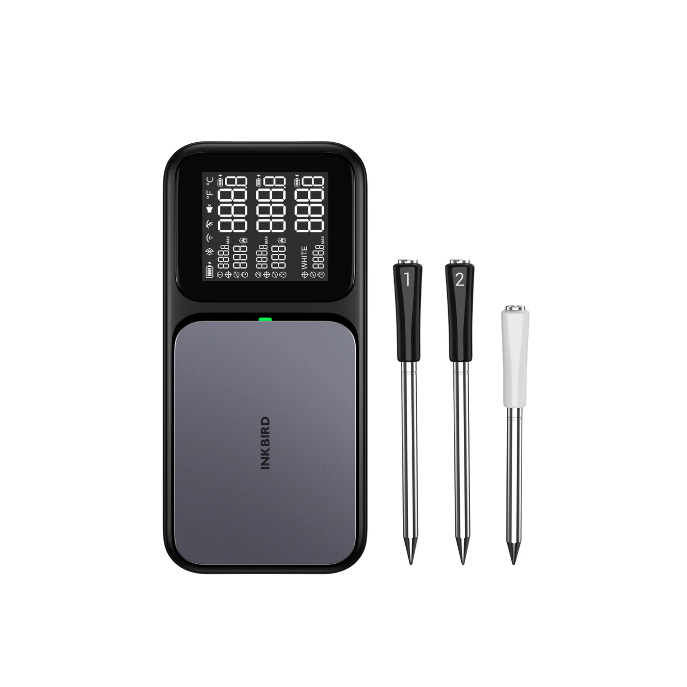 WiFi + Bluetooth bezdrátový teploměr s 3 sondami INT-33-BW Inkbird - Obrázek 2