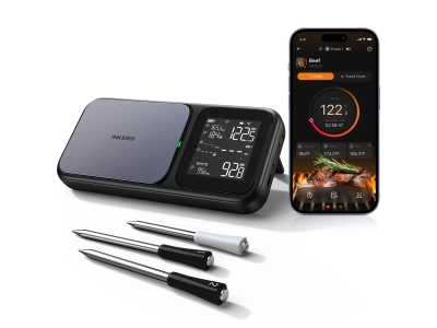 WiFi + Bluetooth bezdrátový teploměr s 3 sondami INT-33-BW Inkbird