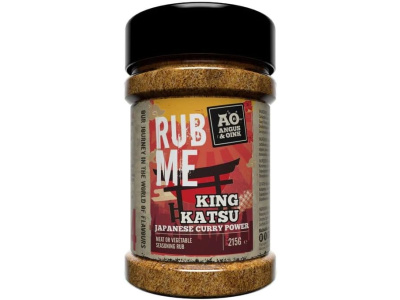 BBQ koření King Katsu Japanese Curry Power 215g Angus&Oink