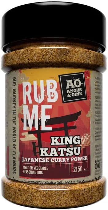 BBQ koření King Katsu Japanese Curry Power 215g Angus&Oink