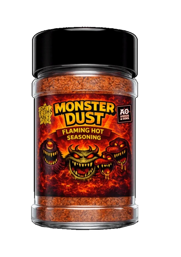 BBQ koření Flaming Hot Monster Dust 200g Angus&Oink
