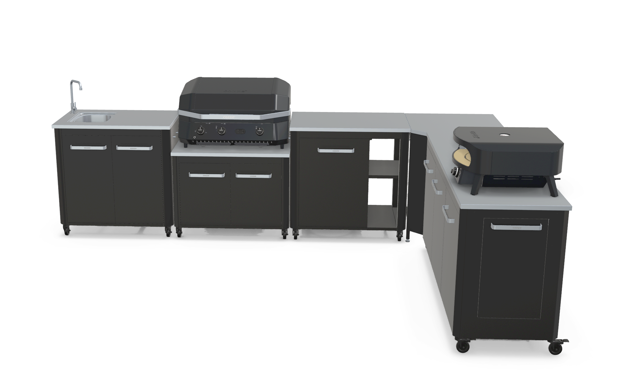 Sestava venkovní kuchyně Outdoor Kitchen 4 Cozze - Obrázek 5