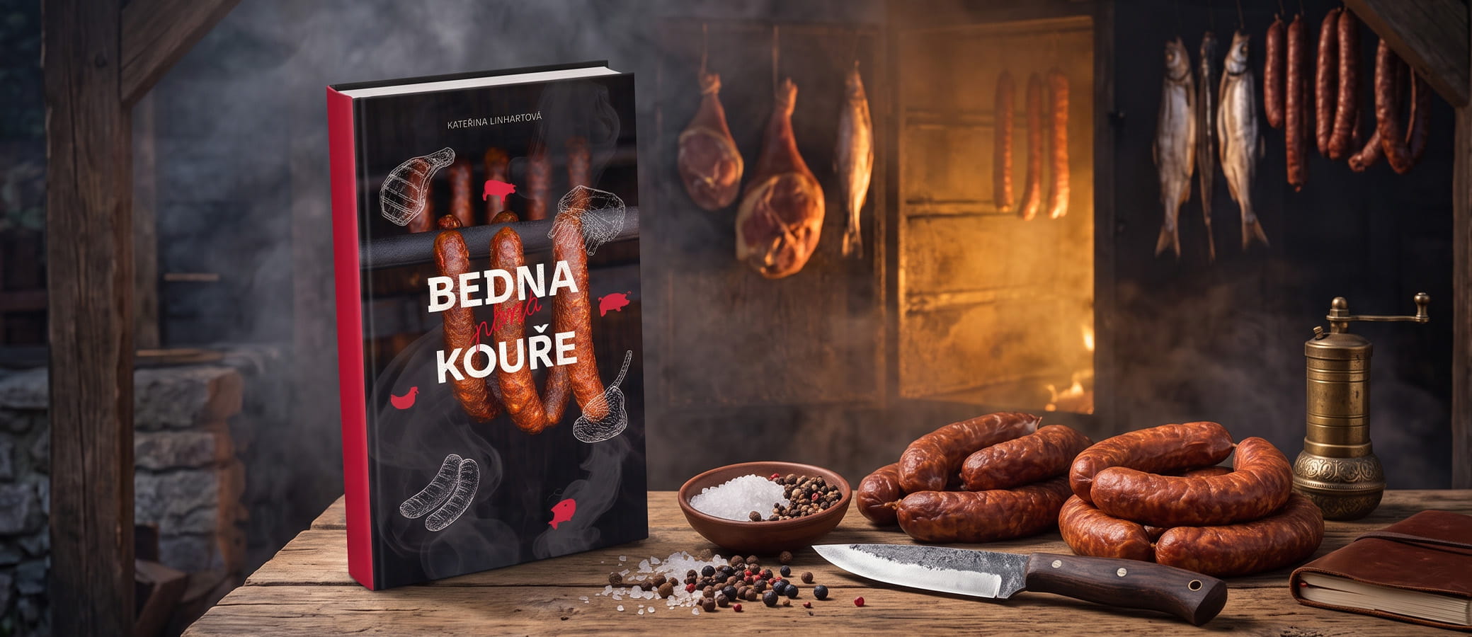 Bedna plná kouře: Uzenářská bible, která by neměla chybět u žádné udírny