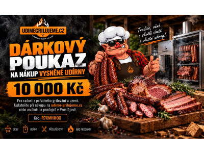Dárkový poukaz v hodnotě 10 000 Kč